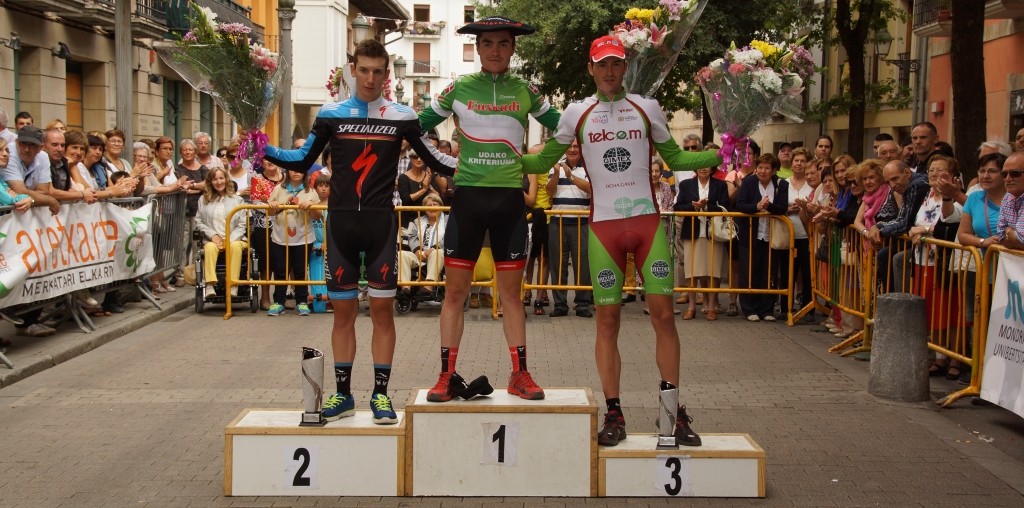 Podio final del Udako Kriteriuma © FVC