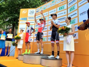 Podio de la prueba © Vattenfall