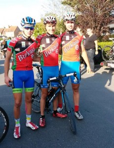 Elortegi, Gil y Landaluze, los seleccionados vizcaínos © FVC