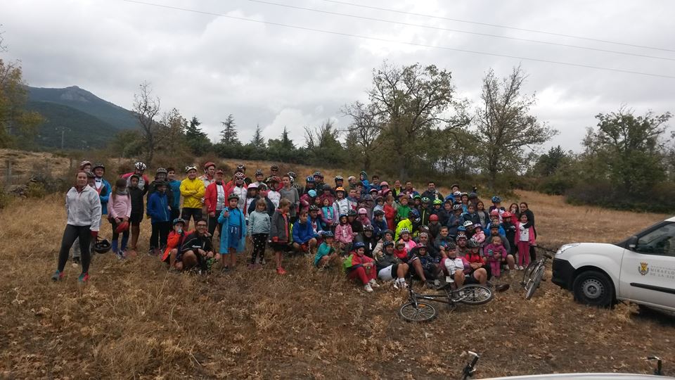El entorno de Miraflores de la Sierra recibió a los participantes del 1º Morcuera Kids.