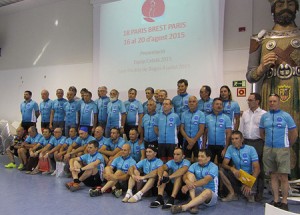 Participanes en la París-Brest-París 2015.