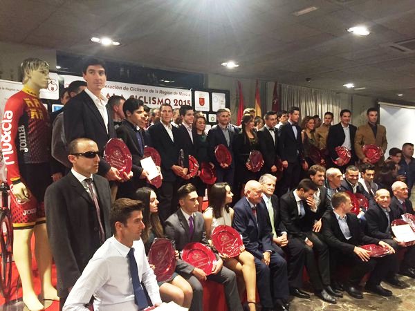 La Federación Murciana reunió a los mejores representantes de la temporada 2015 en su Gala anual © FCRM