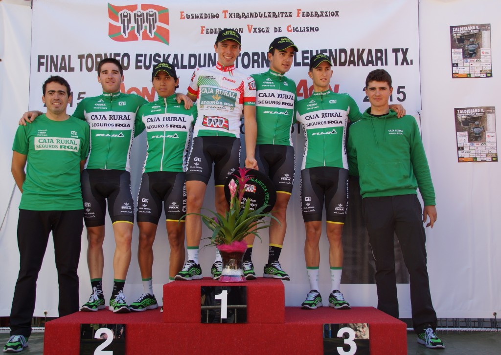 Podio final del Torneo Lehendakari 2015 © FGC