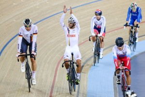 Kluge y Gaviria, tras la prueba © UCI