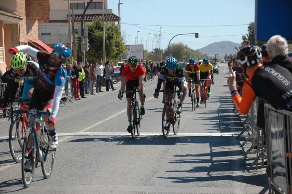 Momento de la llegada de la última prueba en La Palma © Interclub Campo Cartagena y Mar Menor
