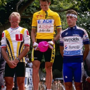 Fignon, LeMond y Delgado © lainformacion