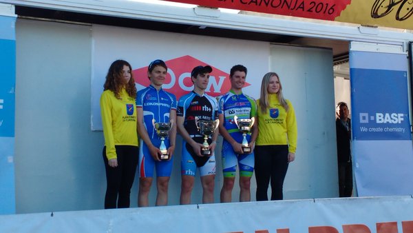 Podio del Trofeu 15 d'abril.