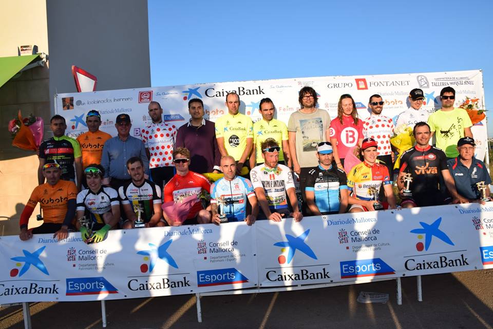 Podio al completo tras la tercera puntuable en San Pobla © FCIB