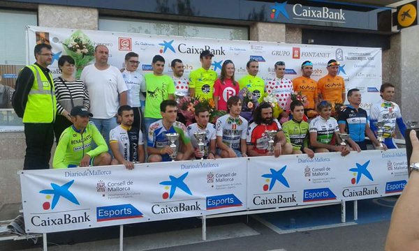 Podio en Ariany © Ciclismo en Mallorca