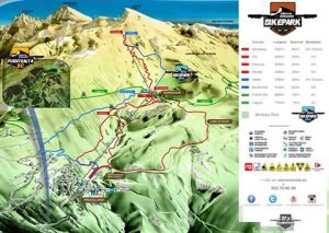 sierra nevada mapa 2016