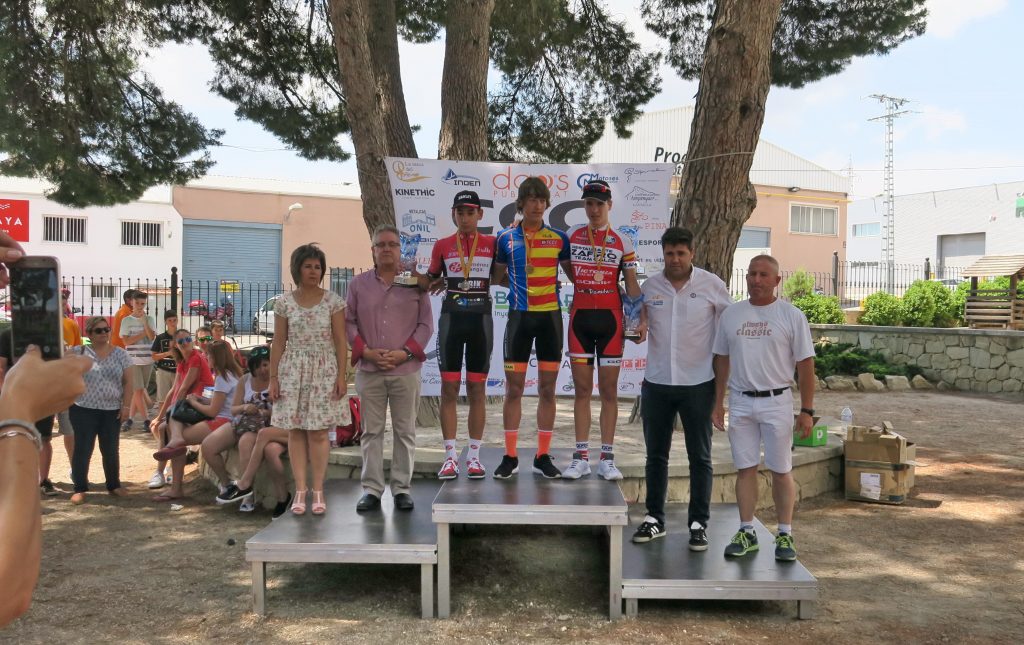 Podio de la prueba © arbitrosciclismo 