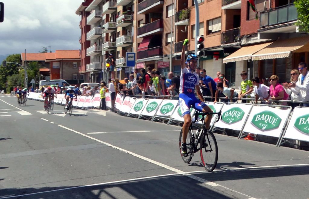 Maties Gornals, entrando en meta © ‏@TxumaCadetes