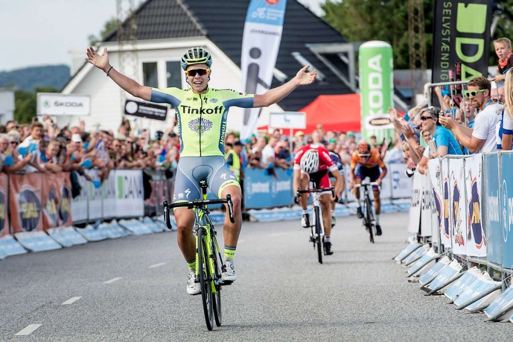El doblete del danés del Tinkoff © Tour Dinamarca