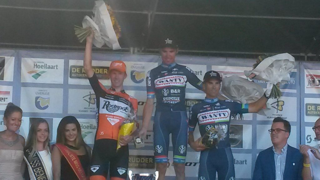 Podio de la prueba © Overijse