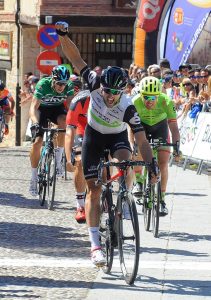 Haas lo celebra © Vuelta Burgos