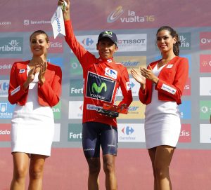 Quintana en el podio © ASO