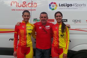 Gardachal y Martín con González Arrieta © RFEC