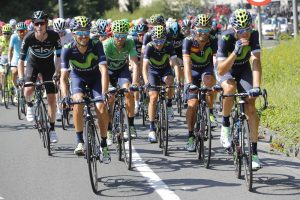 Buen humor en el parado pelotón © Gómez 