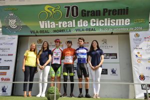 Los tres primeros de la general 