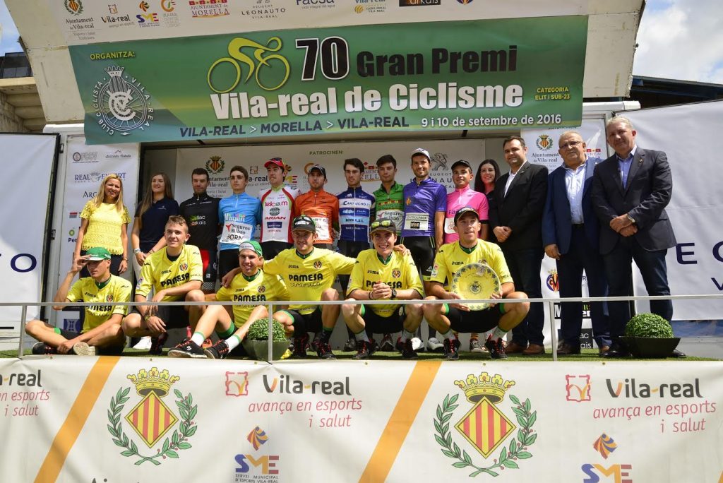 Podio final de la 70ª edición 