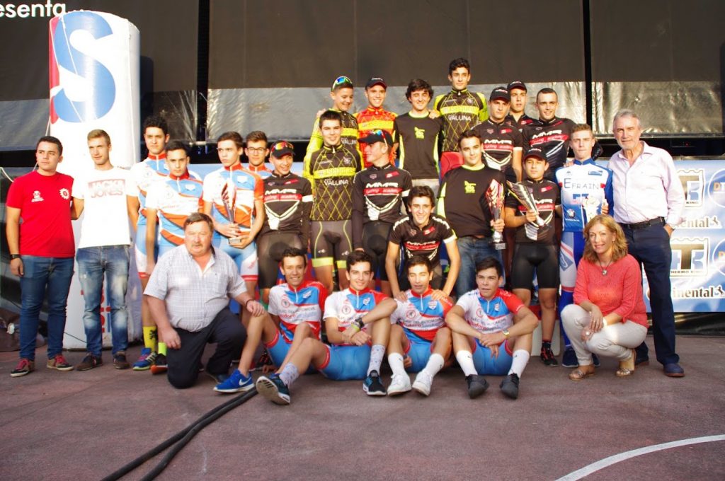 Podio final del Trofeo Asturcántabro 2016 © Ayto. Polanco