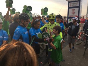 Chiapucci y Basso en la salida © FDM