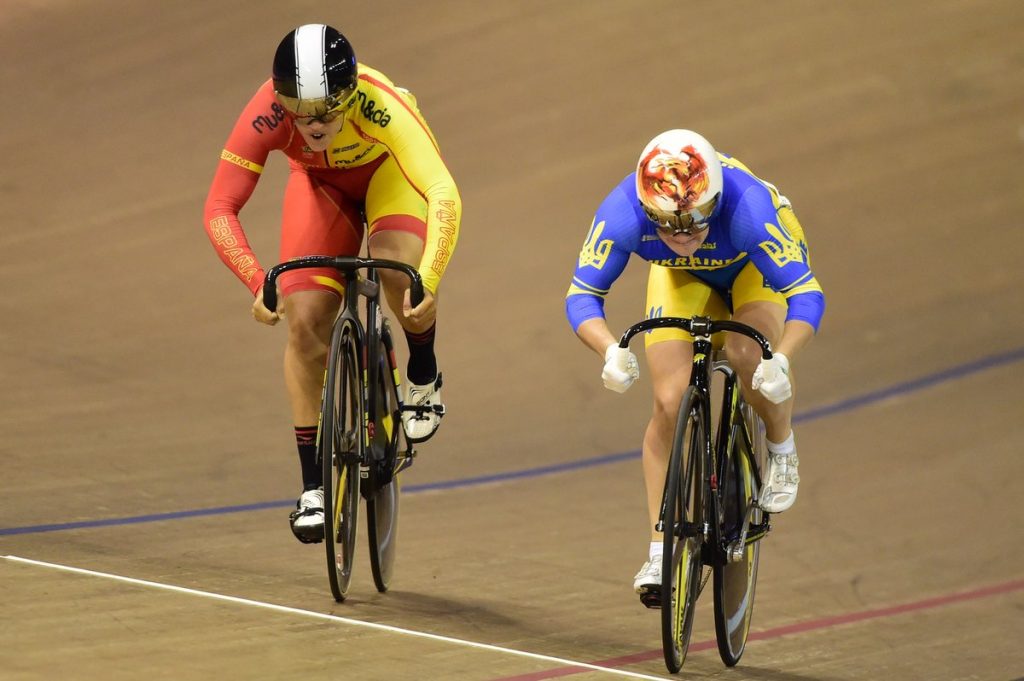 Tania Calvo consiguió el bronce en velocidad UCI 
