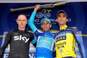 Podio final de la Tirreno Adriático © RCS