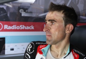 Zubeldia en el pasado Tour  © Radioshack