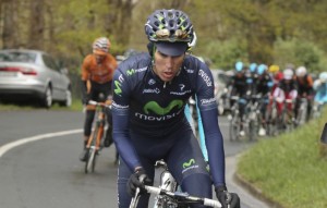 Herrada, en la pasada Vuelta al País Vasco / Foto Movistar Team