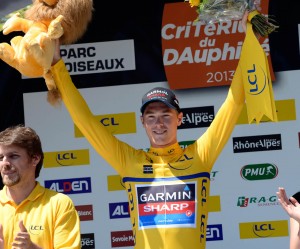 Dennis, el nuevo líder / Foto Garmin