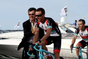 El vasco, en la presentación del Tour / Foto Tour