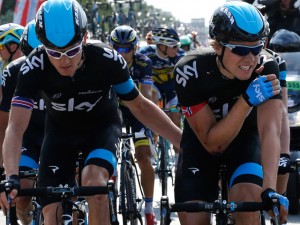 Boasson Hagen se duele de su zona fracturada / Foto Sky