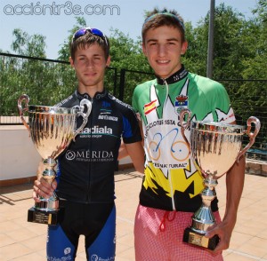 Iglesias y Murillo, los vencedores en Valencia del Ventoso.