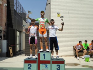 Ismael Pascual, primero en el Trofeo Virgen del Rosario disputado en Fontelles (Navarra).