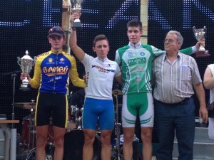 Podio del Trofeo Villa de Loarre.