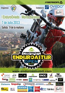 cartel Enduroastur Monte Naranco
