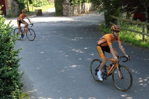 Salida al suave entrenamiento / Foto Euskaltel