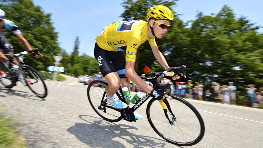 Froome, durante la etapa / ASO