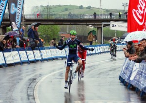 Su primera victoria en Asturias / Foto Movistar