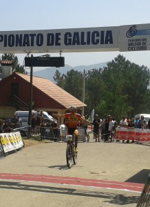 Pablo Rodríguez, campeón gallego.