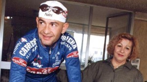 Pantani y su madre / Ansa