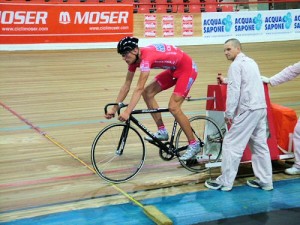 Sosenka, en la salida de su récord del mundo.