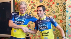 Tinkov y Contador / Facebook