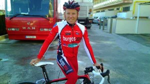 Óscar Grau en su etapa con el Burgos 2016