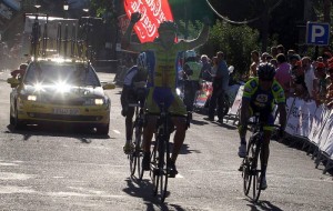 Jordi Simón, entrando vencedor./ Foto Ana F. Barredo.