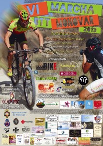 CARTEL VI MARCHA BTT MONOVAR 2013
