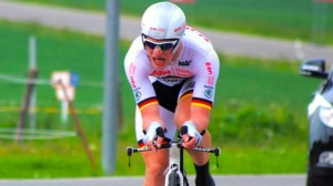 El contrarrelojista alemán © Movistar