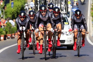 Las campeonas, en acción © Toscana2013