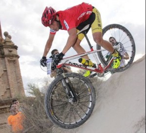 Santi Garrido, en la prueba de Peralta.© artGiho